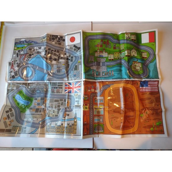 COOL CARS by MY BUSY BOOKS with 12 cars and play mat Pixar Disney Cars 2 Set JD - Picture 6 of 11